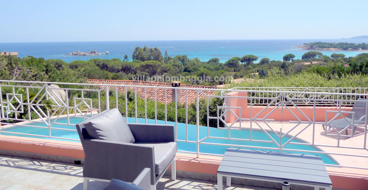 location villa plage de palombaggia